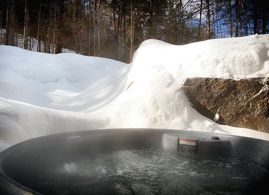 Hot tub Gatineau Park